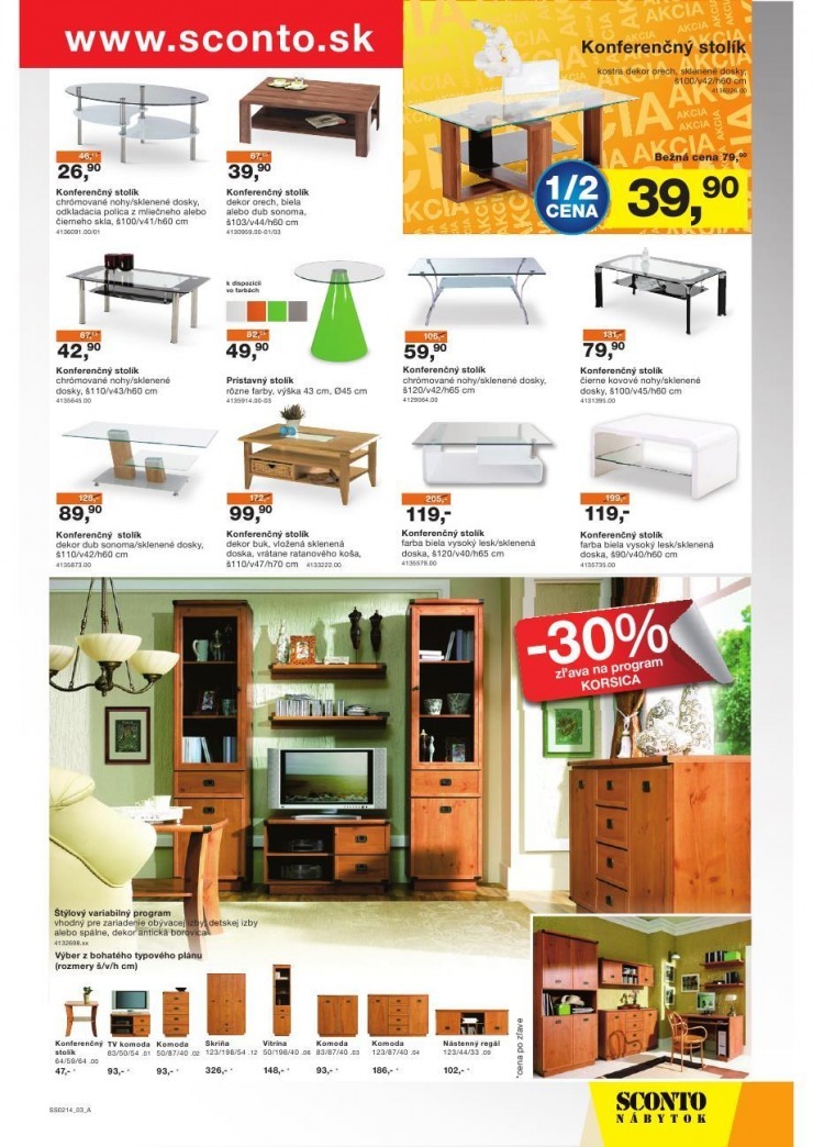 let�k �peci�lny let�k Sconto n�bytok strana 3