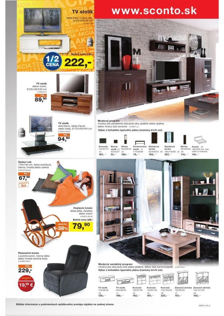 let�k �peci�lny let�k Sconto n�bytok strana 4