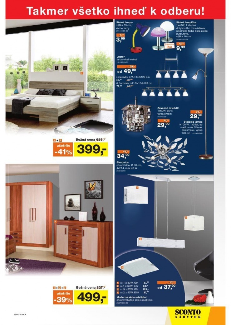 let�k �peci�lny let�k Sconto n�bytok strana 9