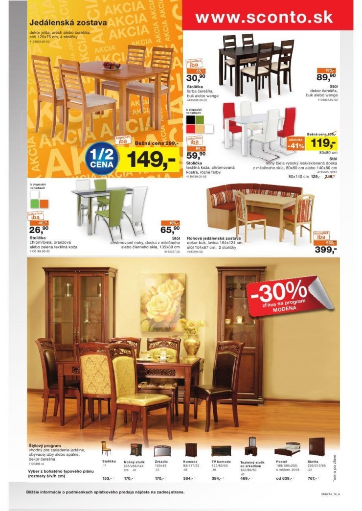 let�k �peci�lny let�k Sconto n�bytok strana 14