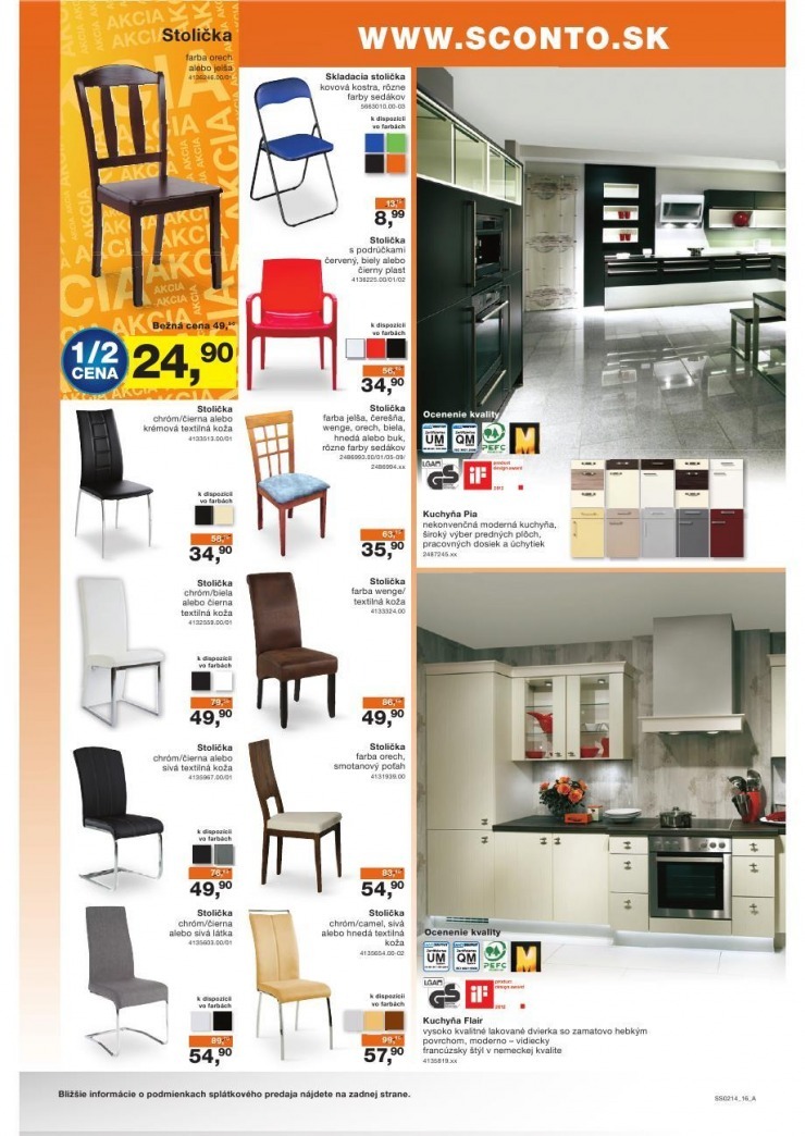 let�k �peci�lny let�k Sconto n�bytok strana 16