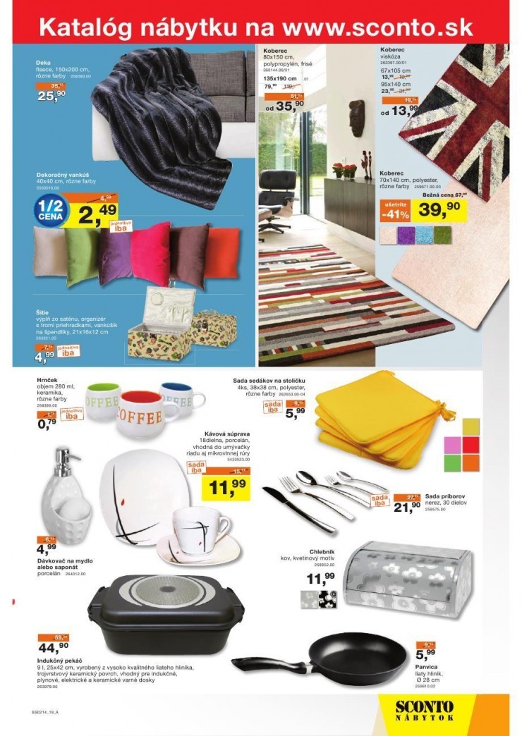 let�k �peci�lny let�k Sconto n�bytok strana 19