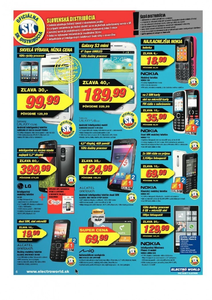 let�k Electro World let�k - najlep�ie ceny strana 6