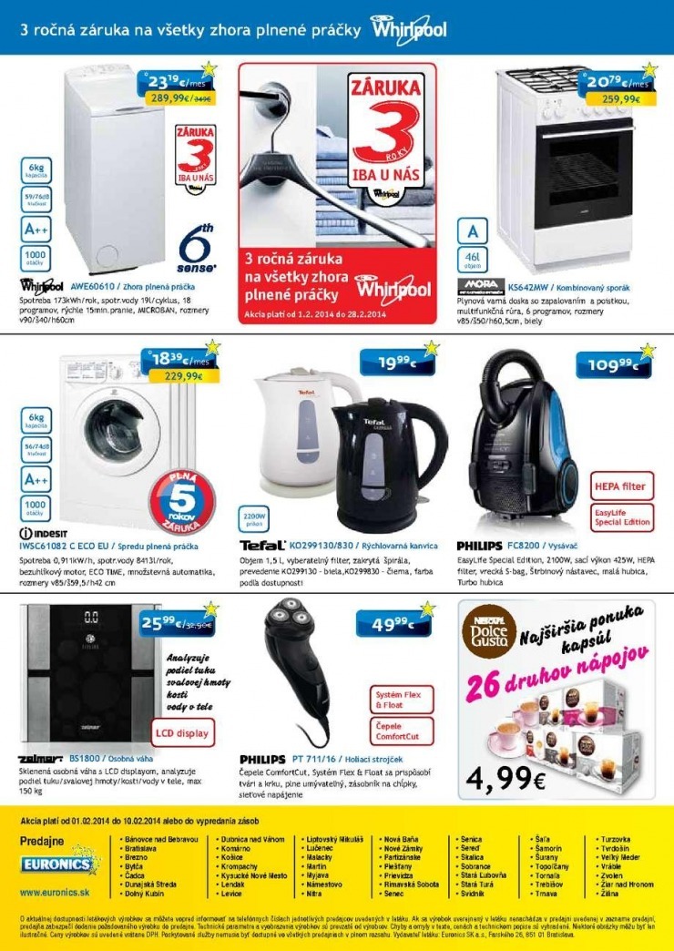 let�k mimoriadn� let�k Euronics strana 4