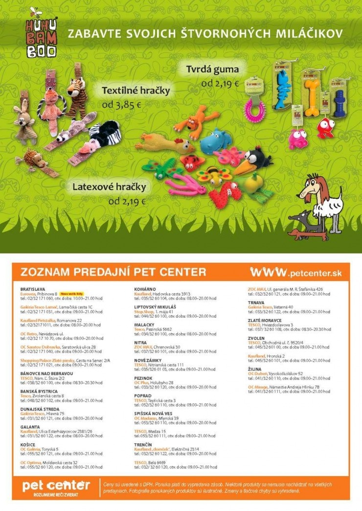 let�k akciov� let�k Pet Center strana 8