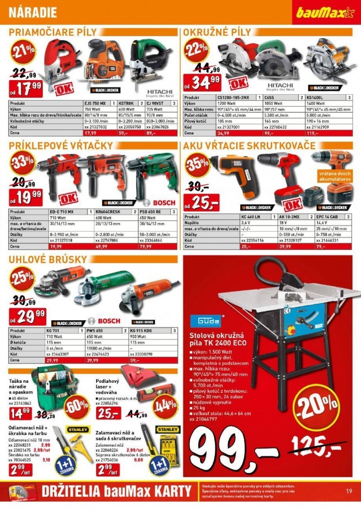 let�k bauMax akciov� let�k strana 19