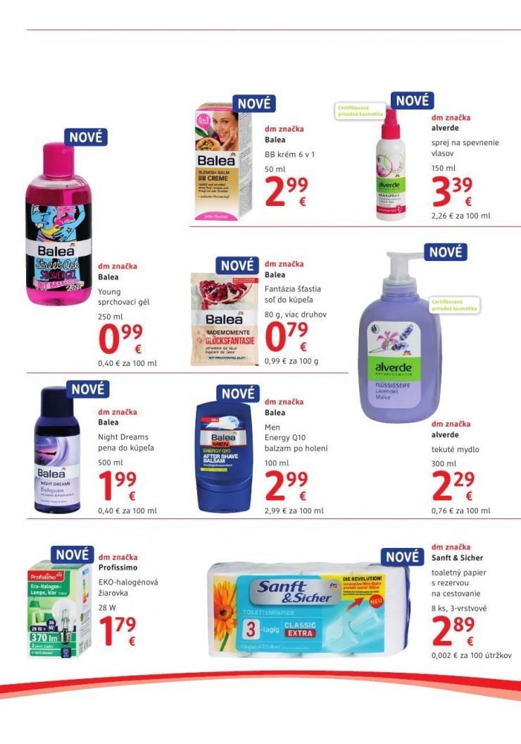 let�k dm drogerie aktu�lny let�k strana 20
