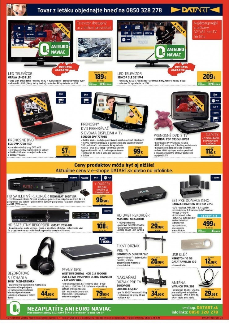 let�k ak�n� Datart ponuka - TV strana 4