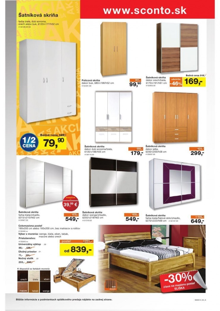 let�k akciov� let�k Sconto n�bytok strana 4