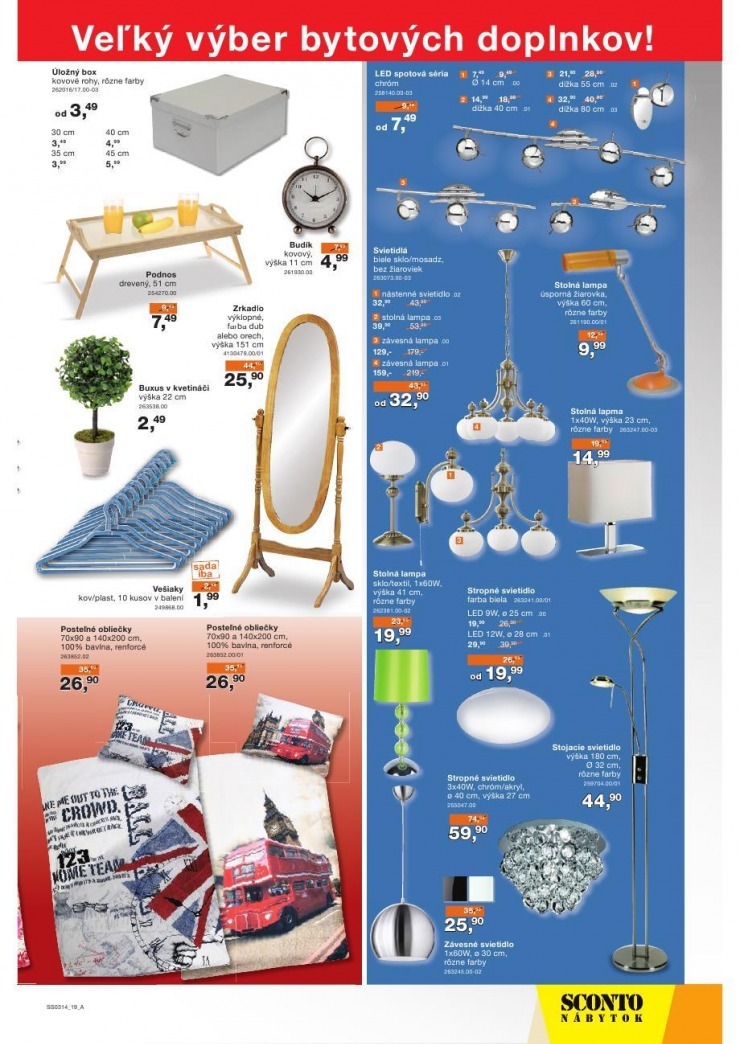 let�k akciov� let�k Sconto n�bytok strana 19