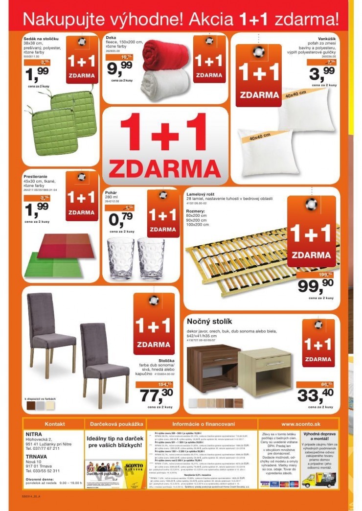 let�k akciov� let�k Sconto n�bytok strana 20