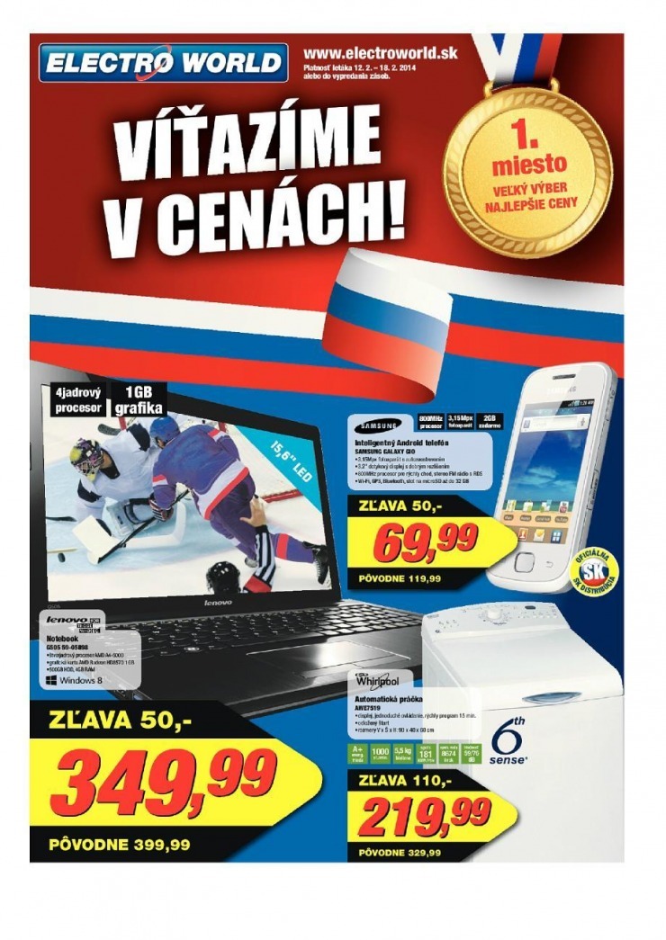 let�k Electro World let�k - v�az�me v cen�ch strana 1