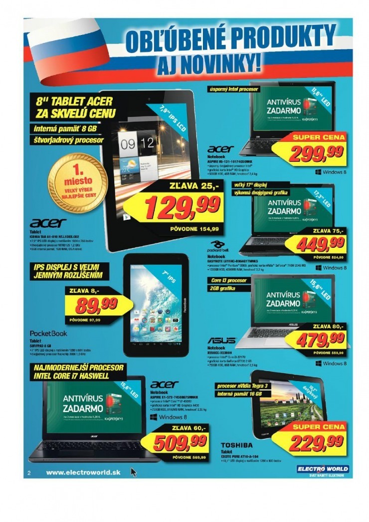 let�k Electro World let�k - v�az�me v cen�ch strana 2