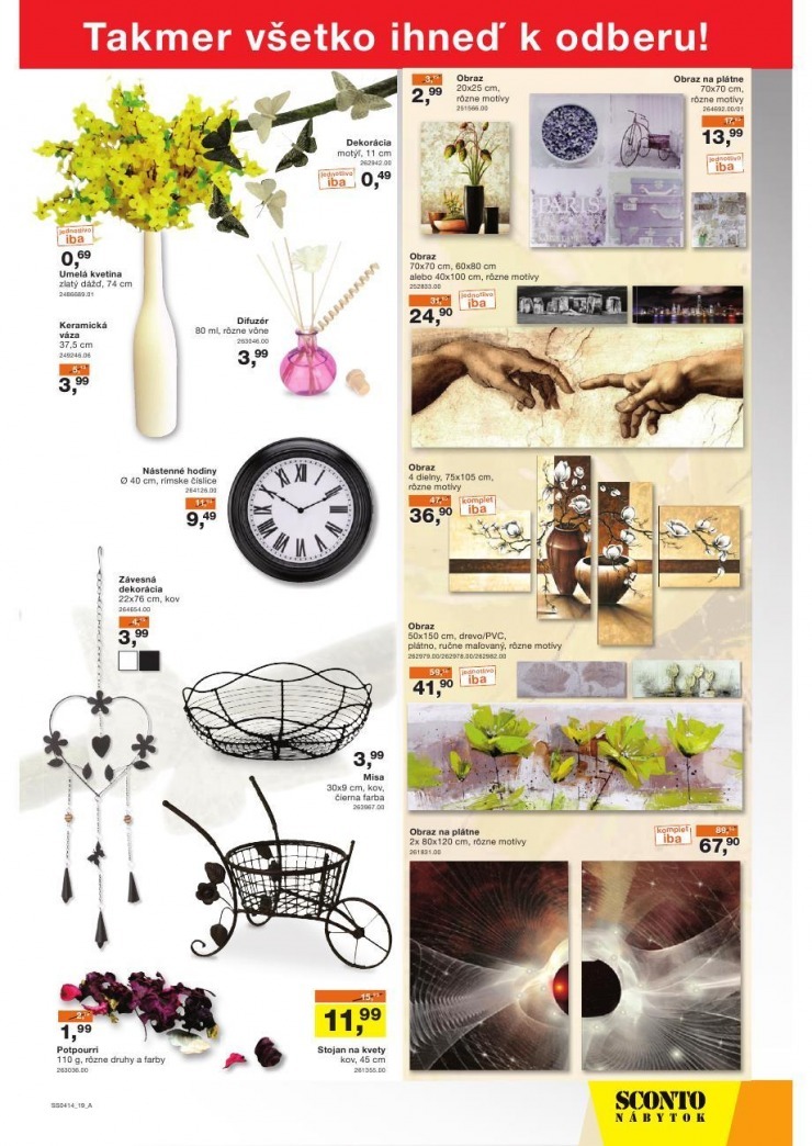 let�k aktu�lny let�k Sconto n�bytok strana 19