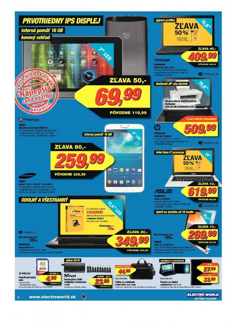 let�k exkluz�vny let�k Electro World strana 4