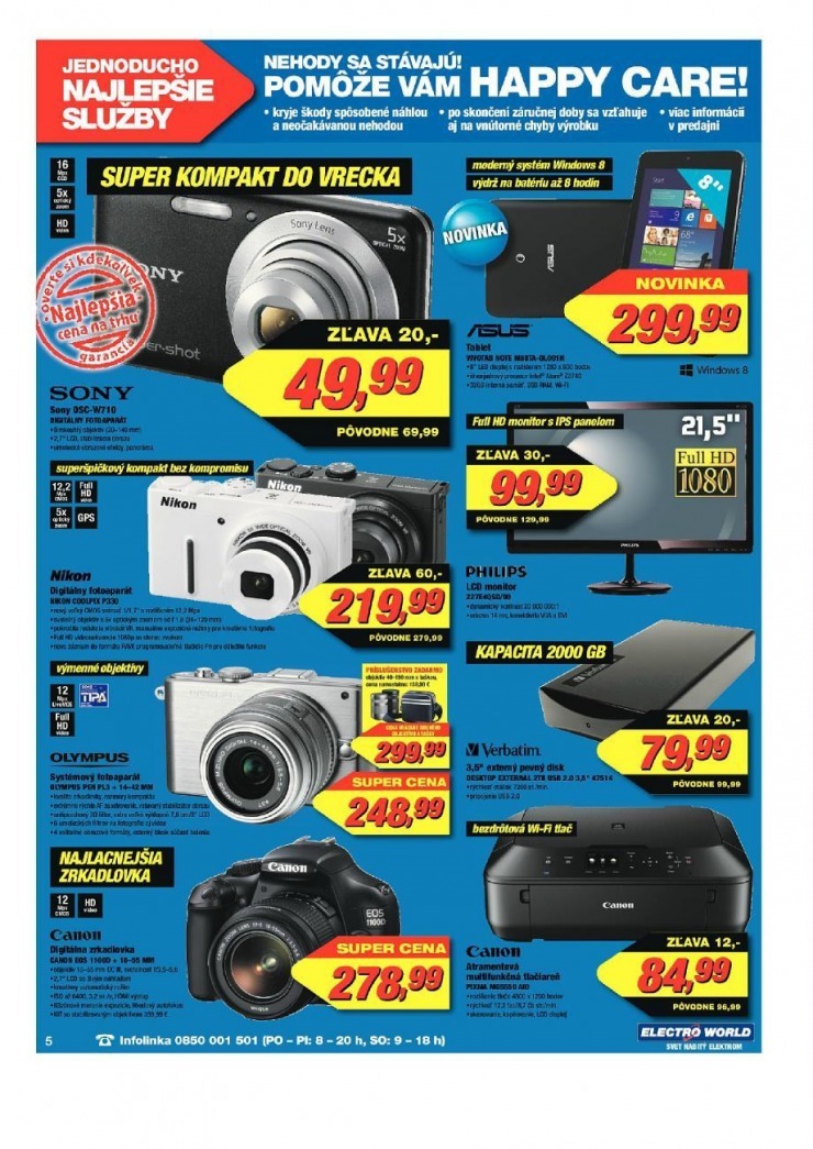 let�k exkluz�vny let�k Electro World strana 5