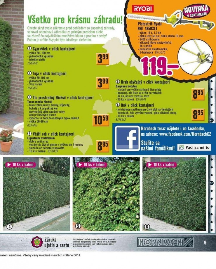 let�k aktu�ln� let�k HORNBACH strana 9