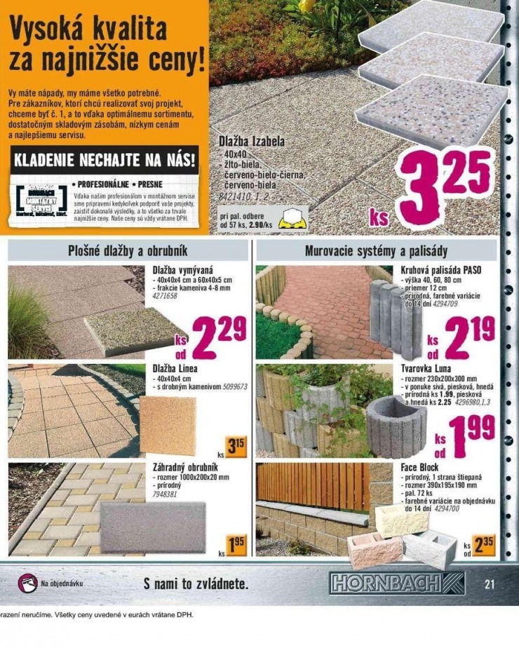 let�k aktu�ln� let�k HORNBACH strana 21