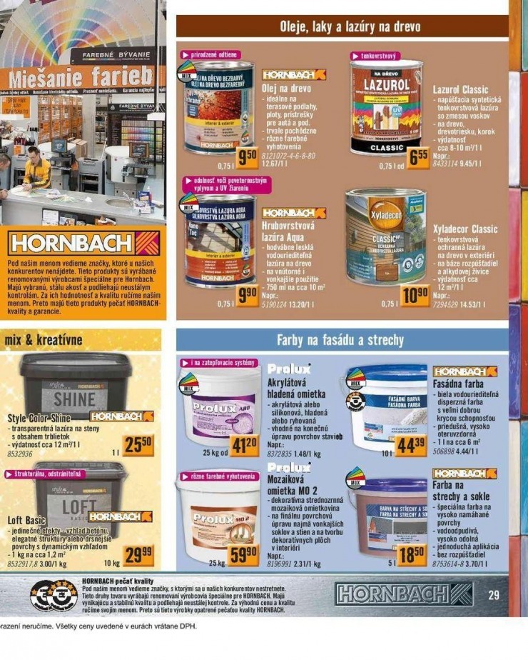 let�k aktu�ln� let�k HORNBACH strana 29