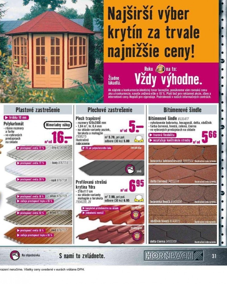 let�k aktu�ln� let�k HORNBACH strana 31
