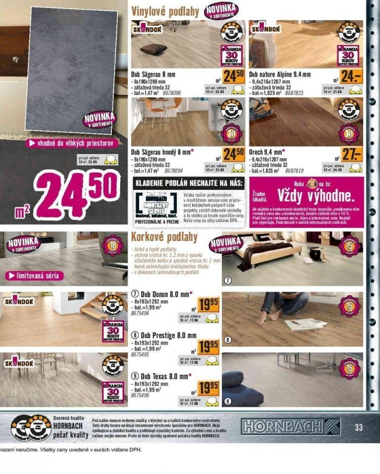 let�k aktu�ln� let�k HORNBACH strana 33