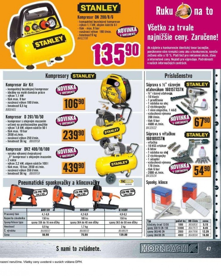 let�k aktu�ln� let�k HORNBACH strana 47