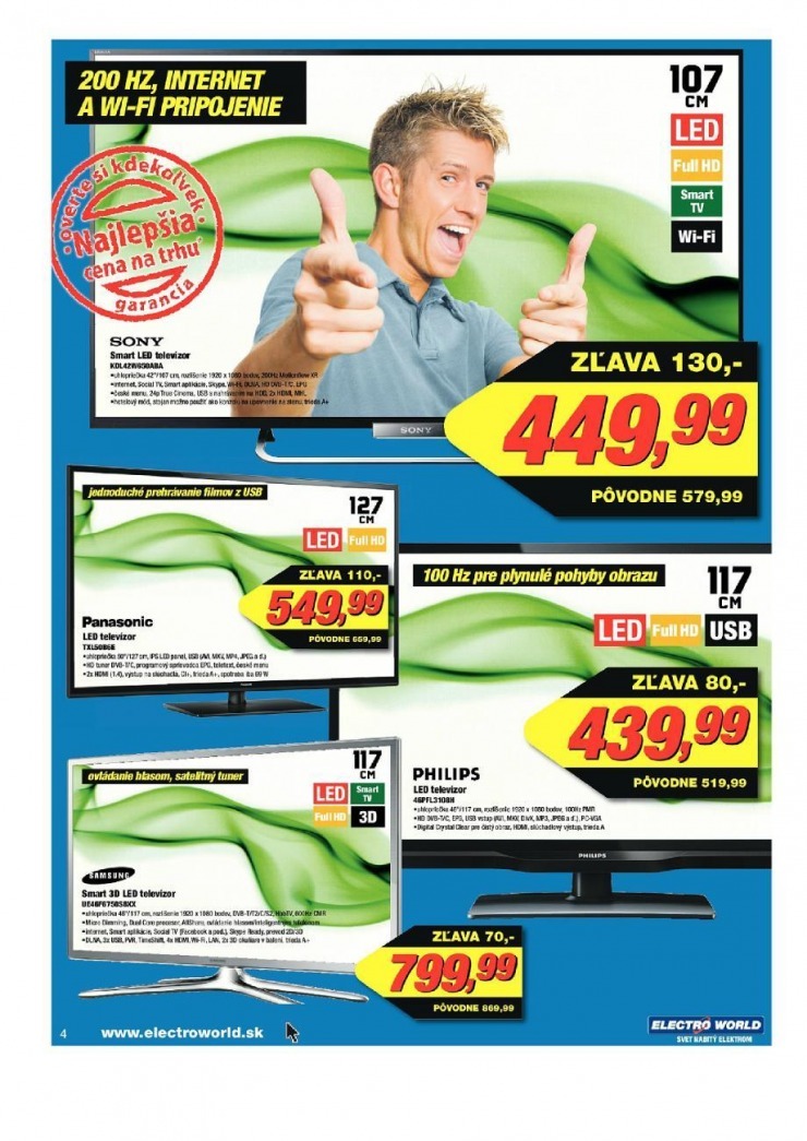 let�k Electro World let�k - najlep�ie ceny strana 4