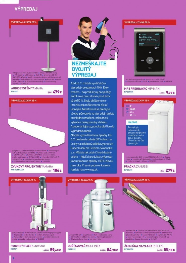 let�k let�k NAY Elektrodom - ak�n� v�predaj strana 2