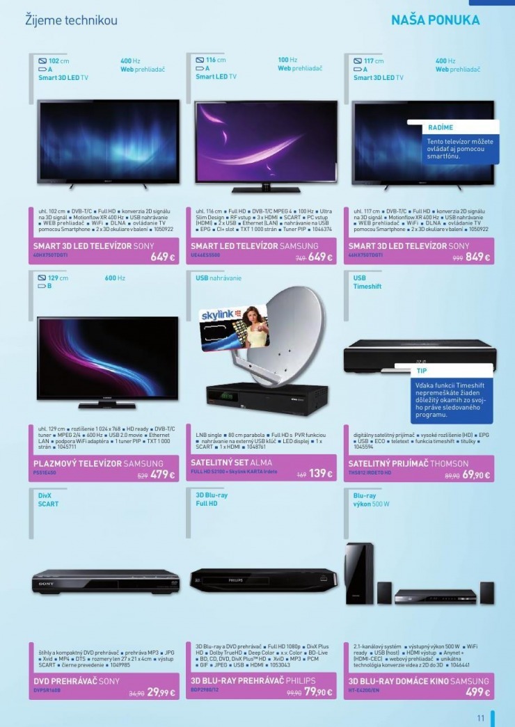 let�k let�k NAY Elektrodom - ak�n� v�predaj strana 11