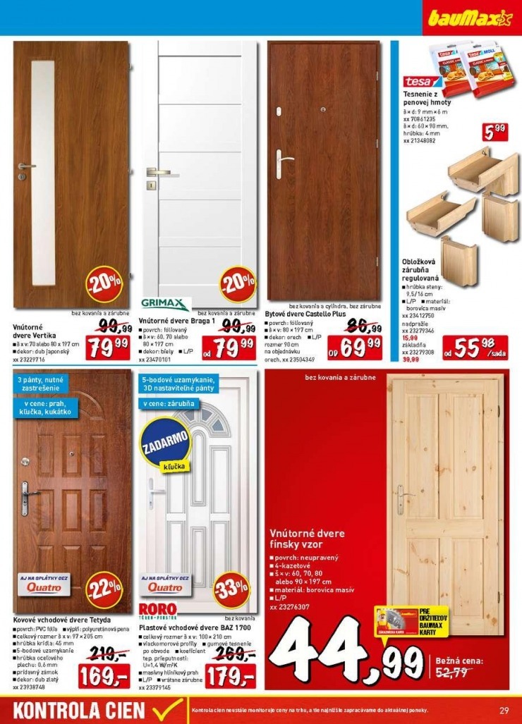 let�k akciov� let�k bauMax strana 29