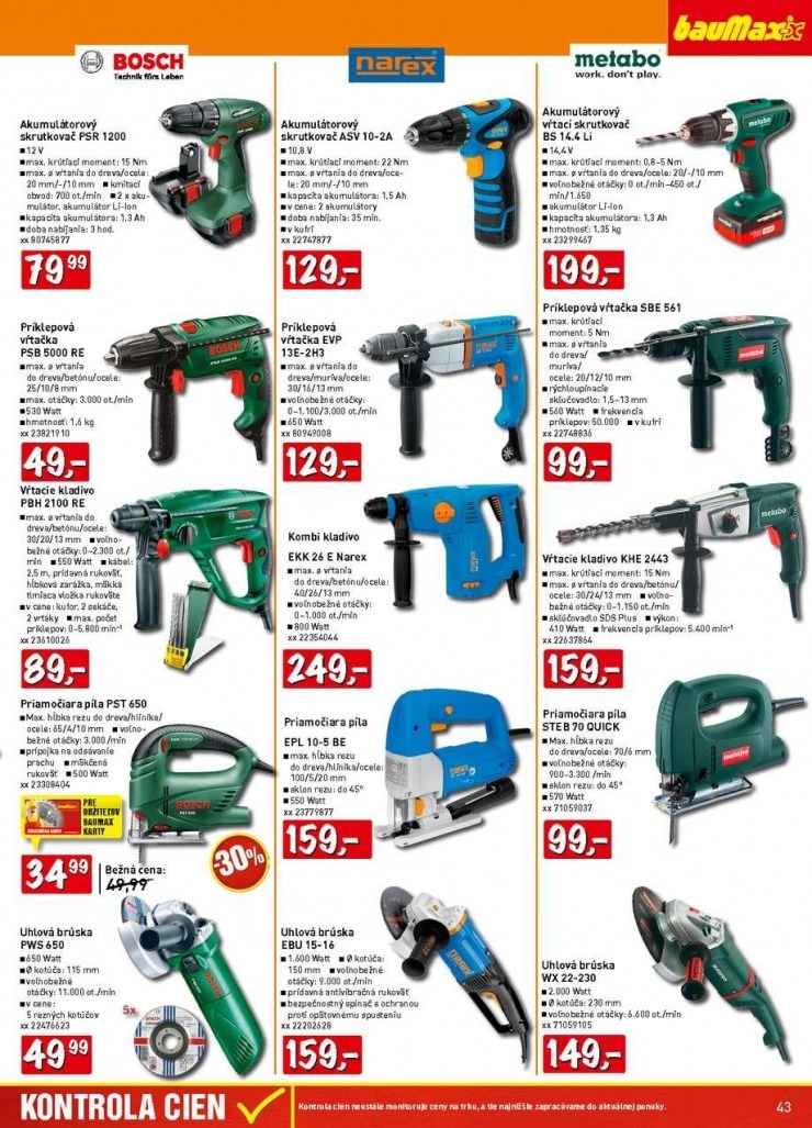 let�k akciov� let�k bauMax strana 43