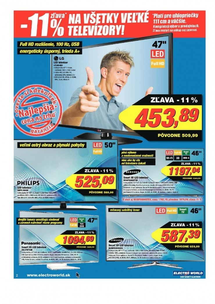 let�k let�k Electro World - telev�zory strana 2