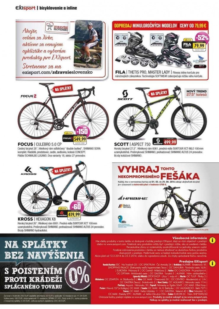 let�k EXIsport ak�n� ponuka strana 4