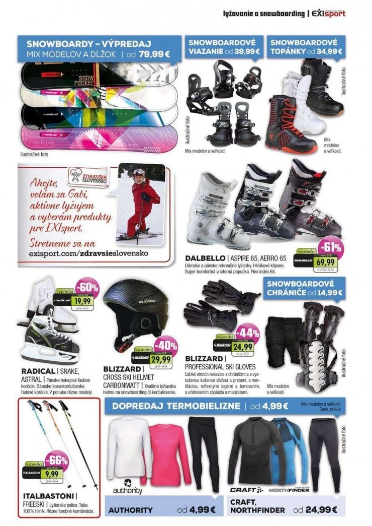 let�k EXIsport ak�n� ponuka strana 7