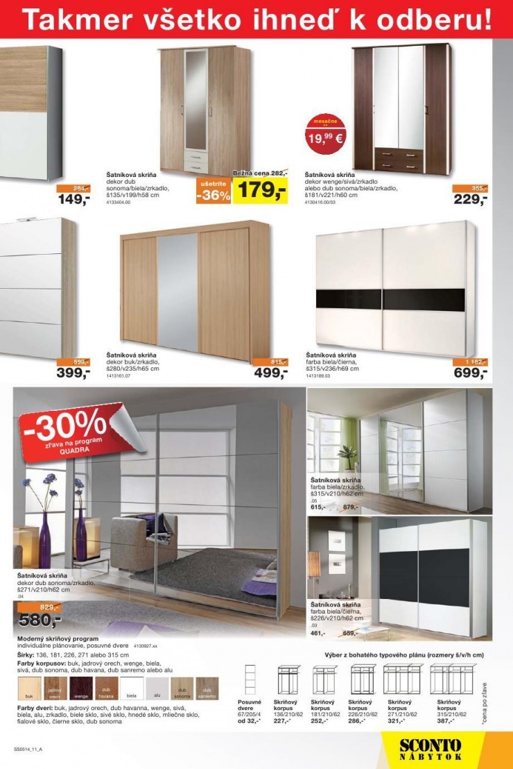 let�k mimoriadn� let�k Sconto n�bytok strana 11