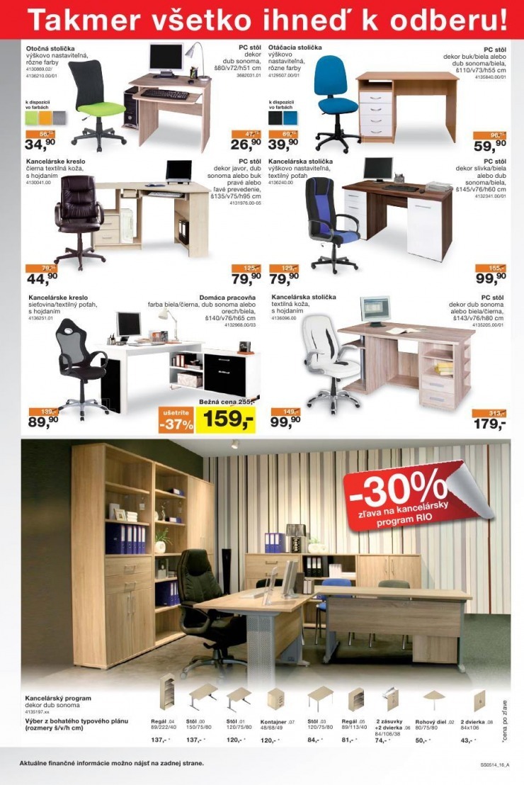 let�k mimoriadn� let�k Sconto n�bytok strana 16