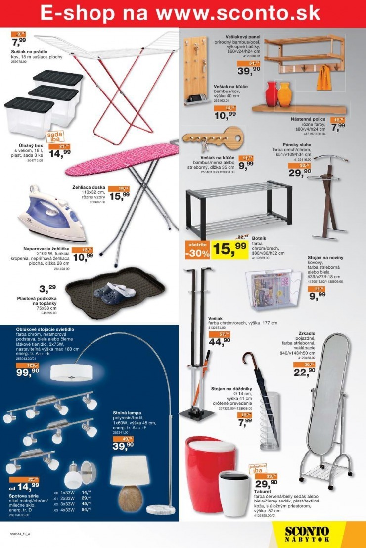 let�k mimoriadn� let�k Sconto n�bytok strana 19