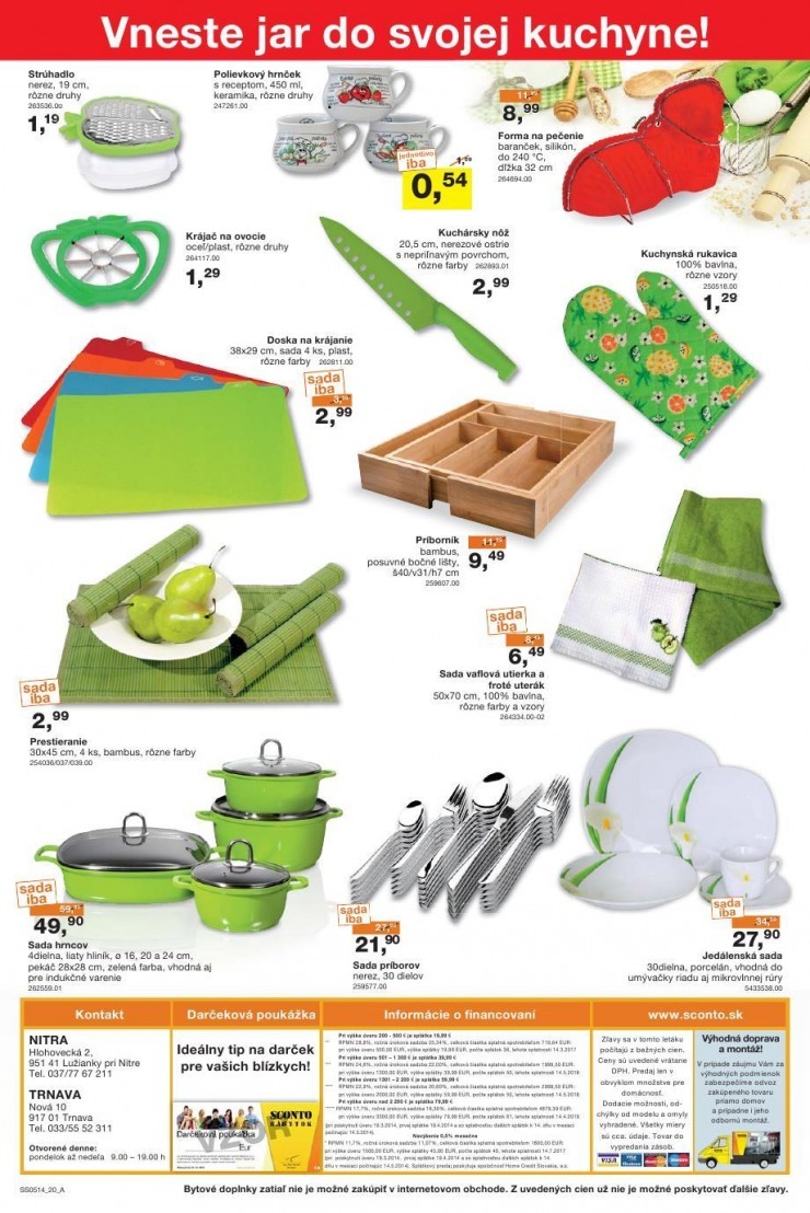 let�k mimoriadn� let�k Sconto n�bytok strana 20