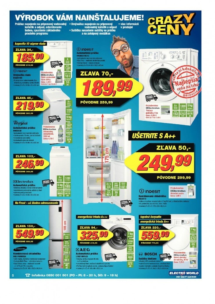 let�k Electro World let�k - crazy ceny strana 5