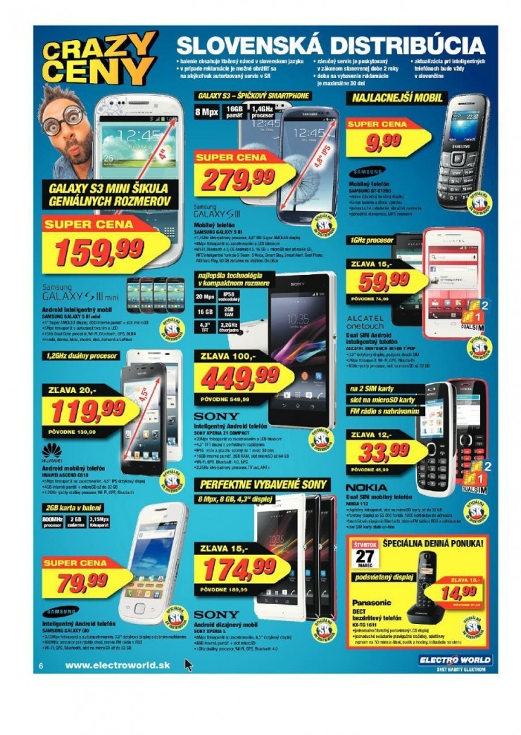 let�k Electro World let�k - crazy ceny strana 6