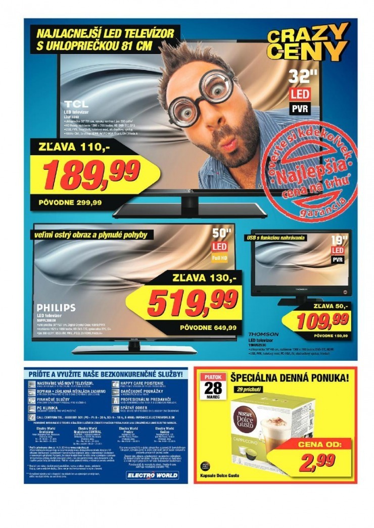 let�k Electro World let�k - crazy ceny strana 8