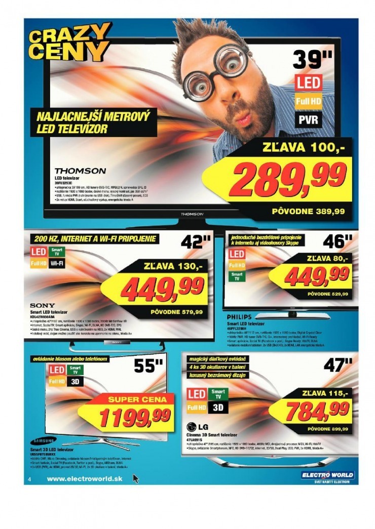 let�k �peci�lna let�k Electro World strana 4