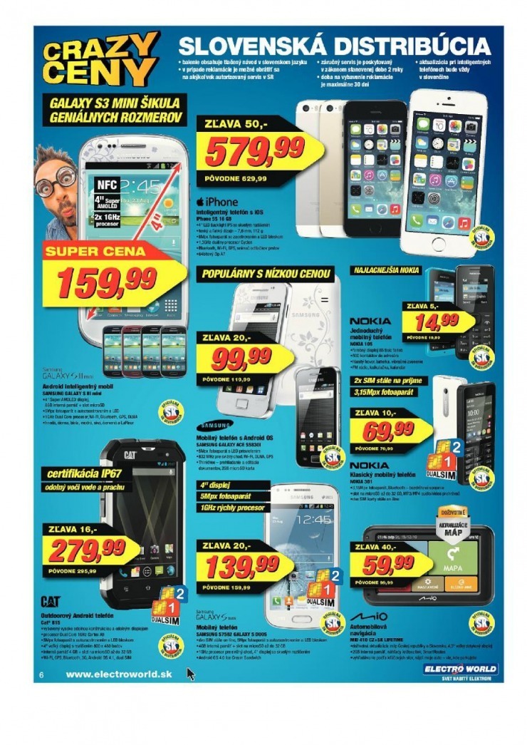 let�k �peci�lna let�k Electro World strana 6
