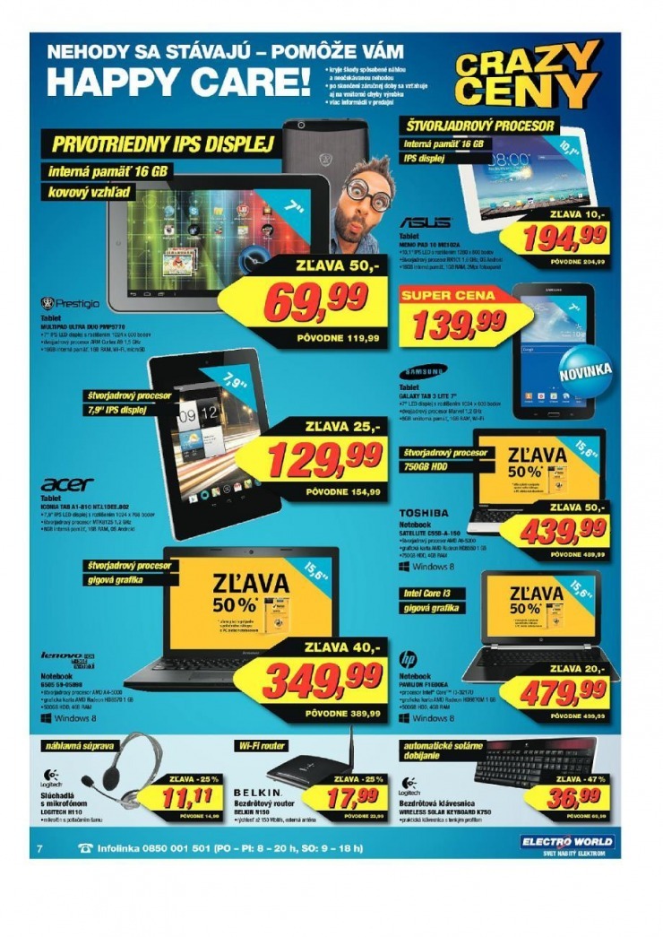 let�k �peci�lna let�k Electro World strana 7