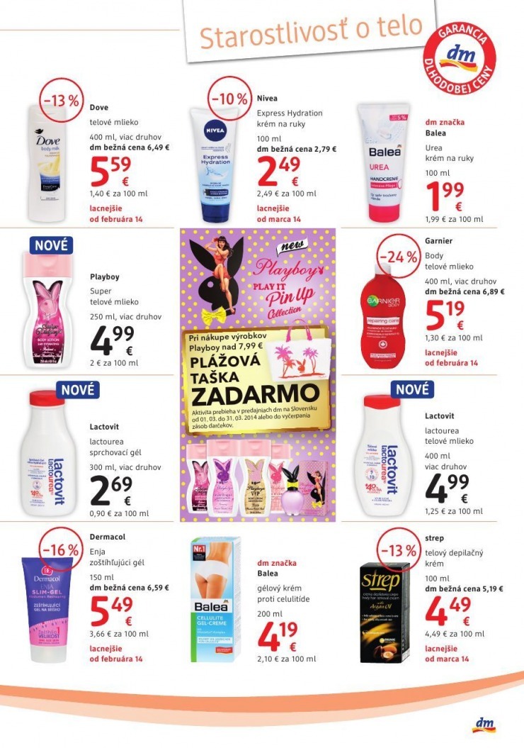let�k �peci�lny let�k dm drogerie strana 13