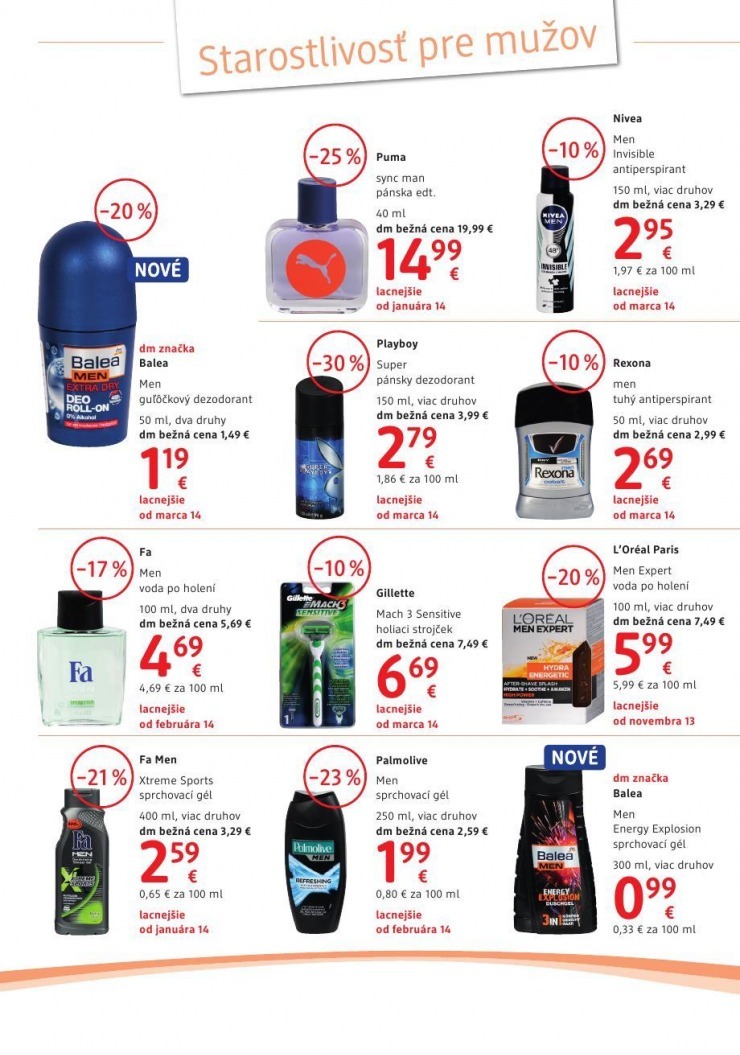 let�k �peci�lny let�k dm drogerie strana 18