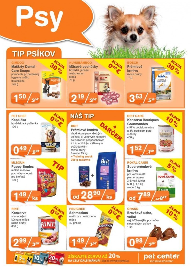 let�k �peci�lna ponuka Pet Center strana 3