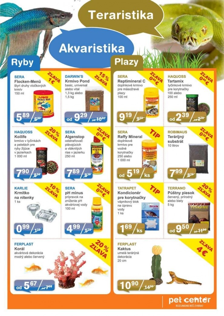 let�k �peci�lna ponuka Pet Center strana 11