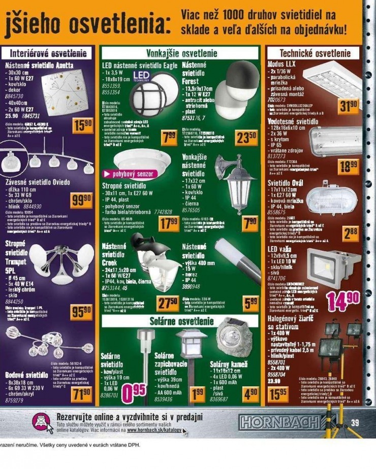let�k HORNBACH �peci�lny let�k strana 39