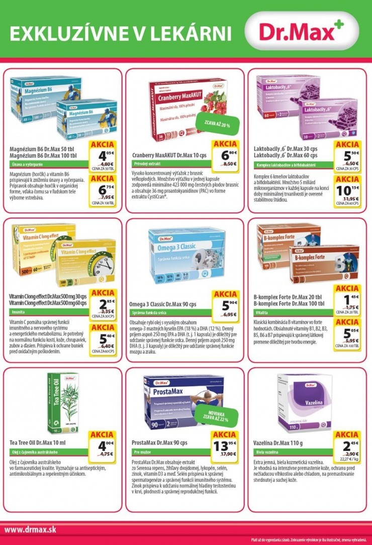 let�k Dr.Max exkluz�vna ponuka strana 4